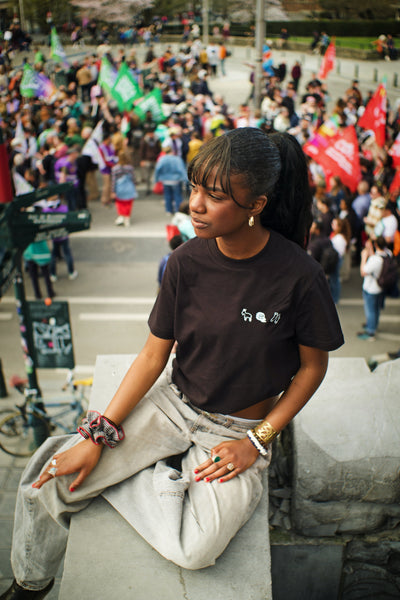 T-shirt geitenwollensokken