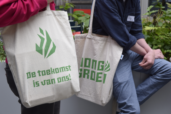 Totebag Jong Groen: De toekomst is van ons!