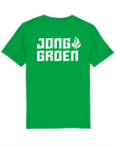 T-shirt Jong Groen achterkant met logo
