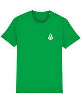 T-shirt Jong Groen voorkant met vlam