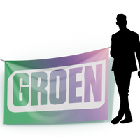 Uitleenmateriaal: Vlag Groen